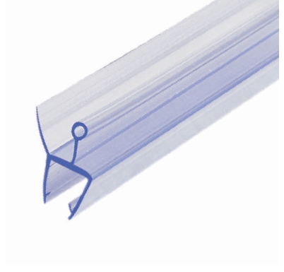 Water stopper under the door with bubbles